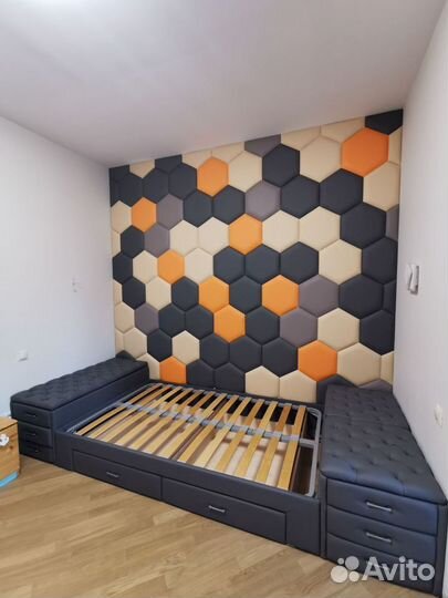 Мягкие стеновые панели, детская