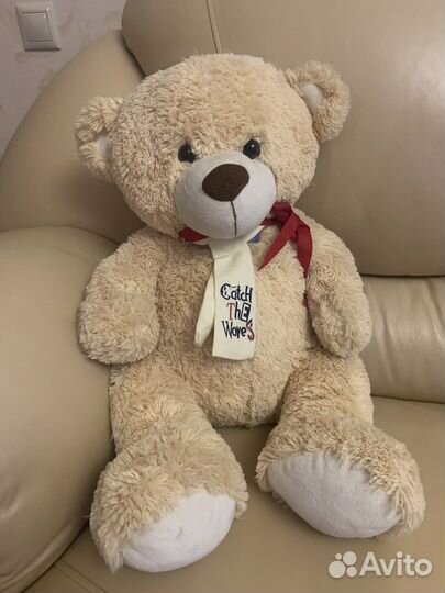 Мягкая игрушка большая Button blue Mишка