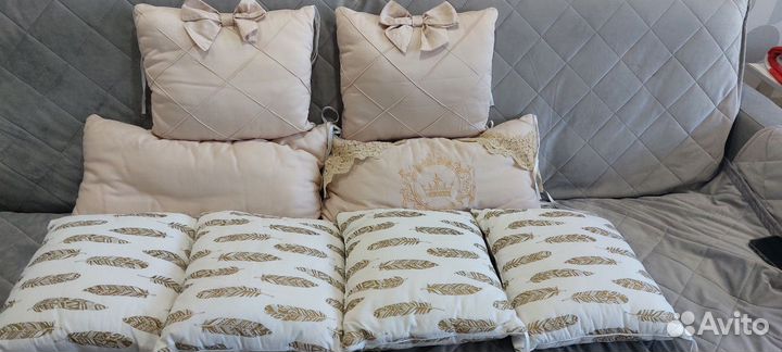 Бортики в детскую кроватку комплект