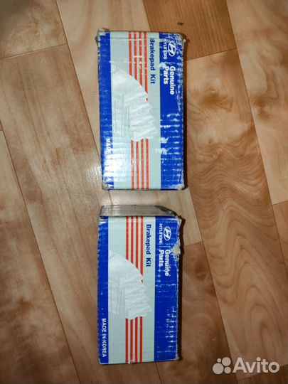 Тормозные колодки задние hyundai/kia