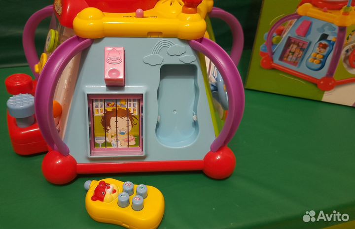 Куб-бизиборд музыкальный