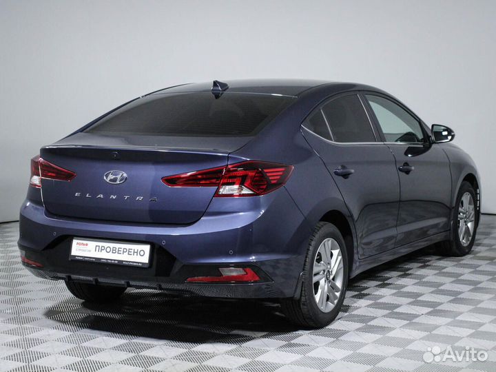 Hyundai Elantra 1.6 AT, 2019, 73 260 км