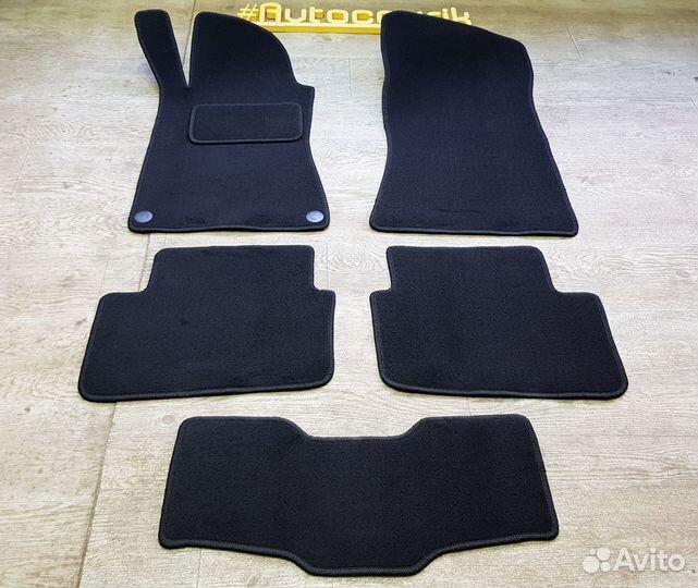 Коврики в салон Mercedes CLC class (2008-2011) Lux