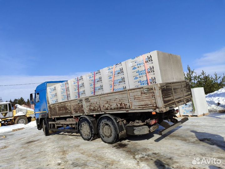 Строительные блоки из газобетона Бонолит