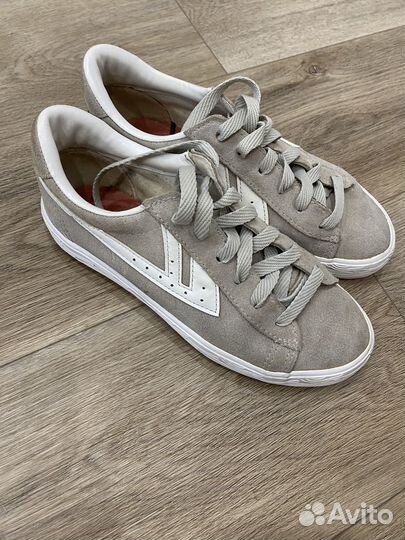 Кеды warrior shanghai 37 размер нат. замша