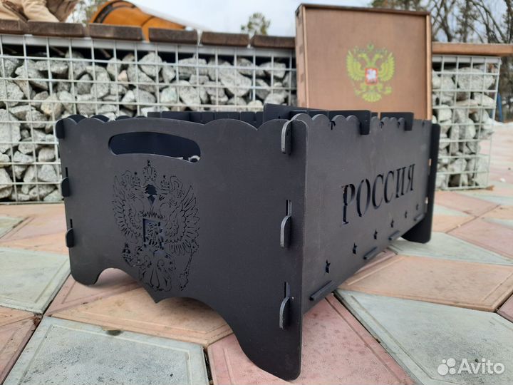 Мангал разборный новый