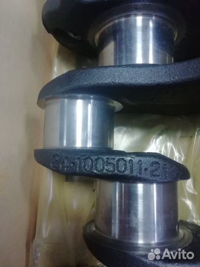 Вал коленчатый (коленвал) умз под набивку