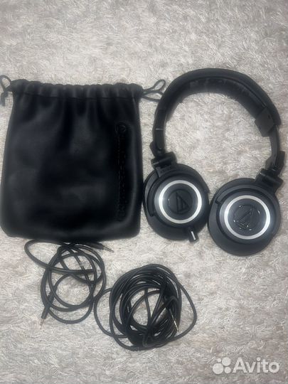 Наушники audio technica ath m50x
