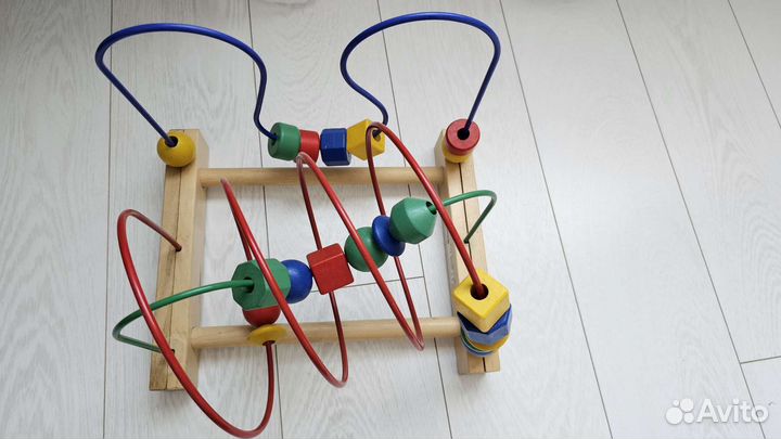 Набор Лабиринт и Блок с колышками Мула IKEA