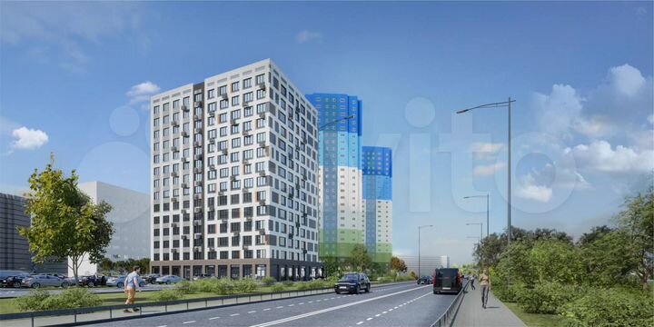 2-к. квартира, 56,4 м², 8/14 эт.