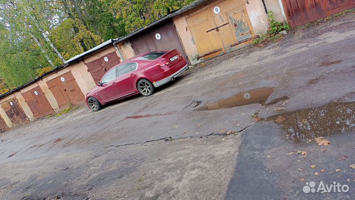 Накладка на рест бампер Lexus GS300 Prussian blue