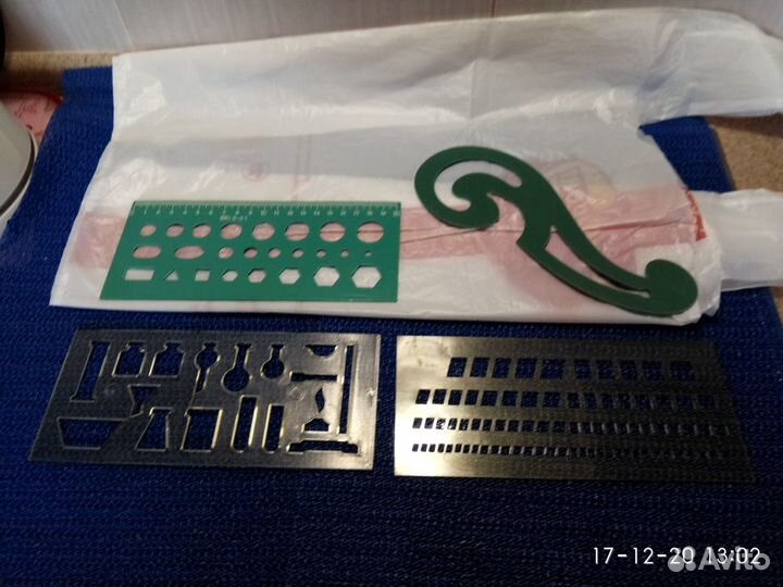 Линейки разной конфигурации (химия, геометрия)