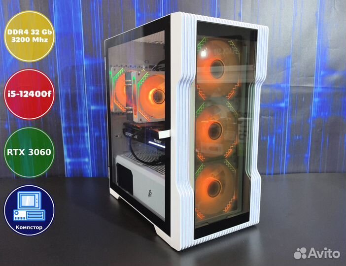 Мощный игровой i5-RTX3050-32DDR4-PRJ0758431962-H610