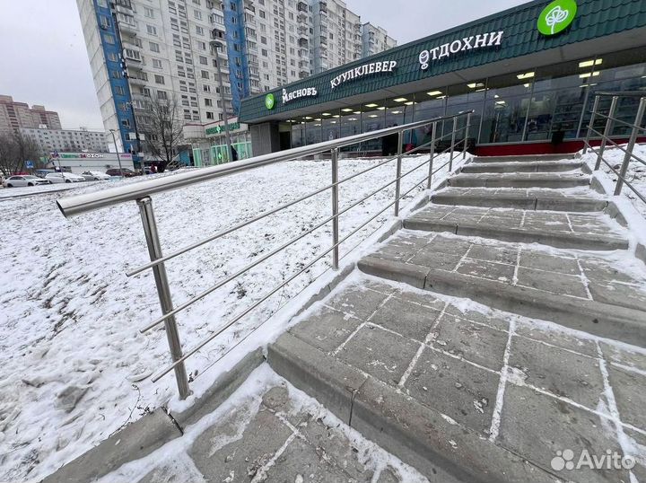 Перила из нержавейки