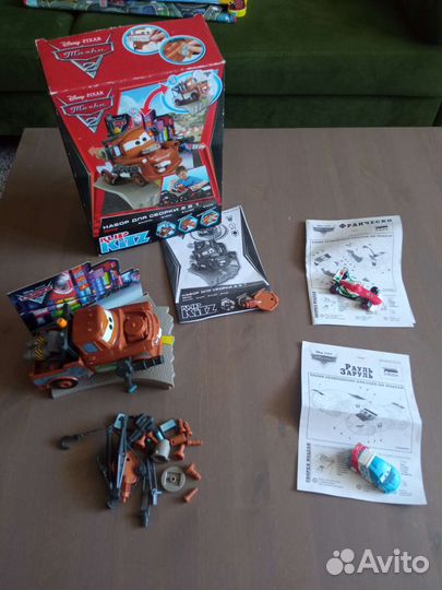Cars большой лот Тачки Дисней 1 2 3