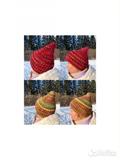 Шапка луковка ручной работы