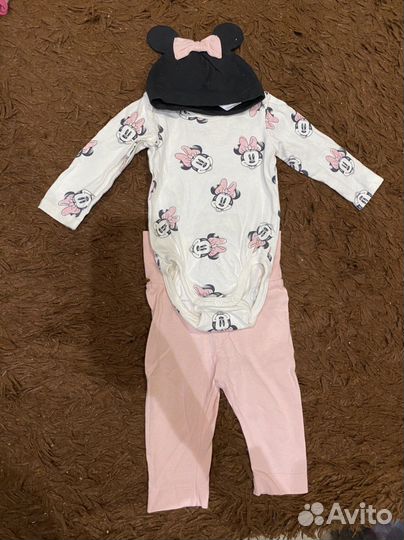 Большой пакет вещей на девочку 56 62