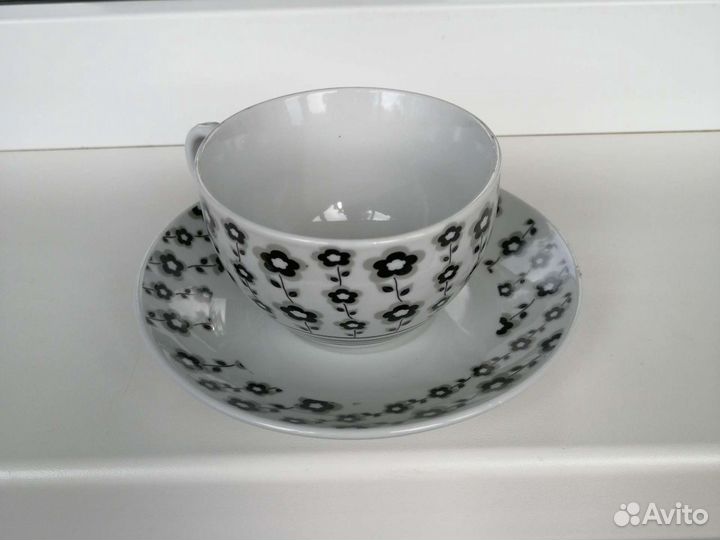 Чашка с блюдцем