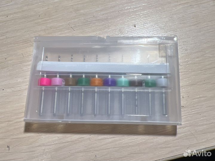 Набор из 10 твердосплавных мини-сверл (0,3-1,2)