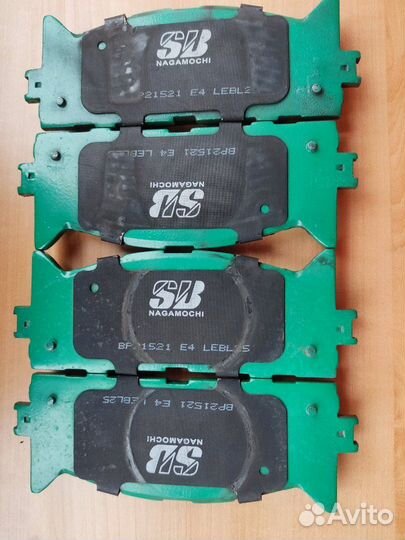 Колодки тормозные SB Nagamochi BP21524