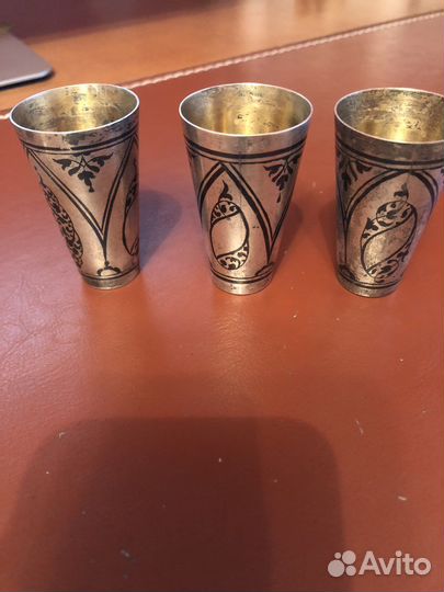 Стопка серебро