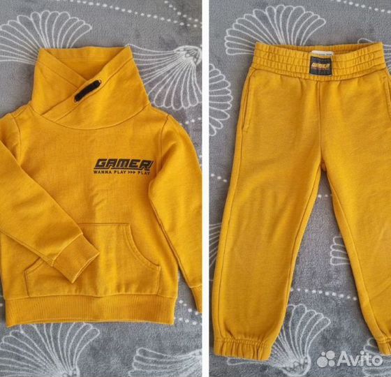 Большой пакет вещей на мальчика 104-110