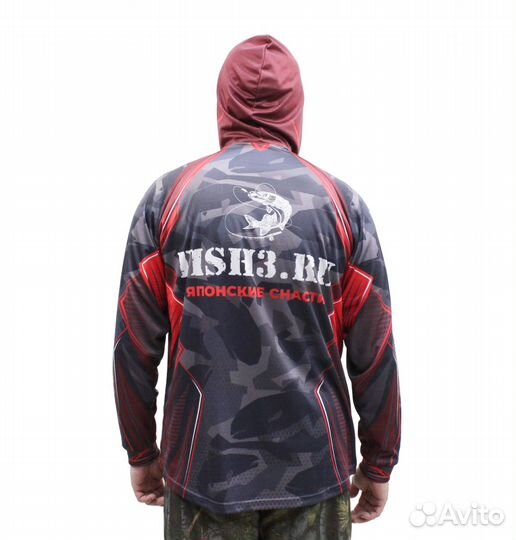 Джерси Fish3 с капюшоном L, XL, XXL без имени