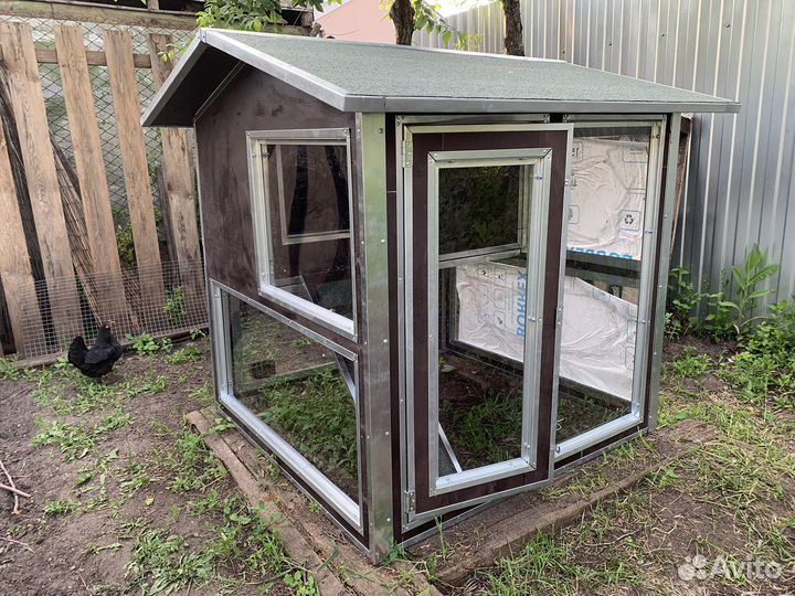 Курятник утепленный зимний для кур