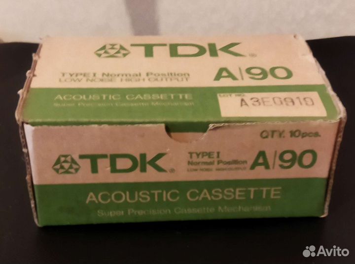 Аудиокассета TDK A90