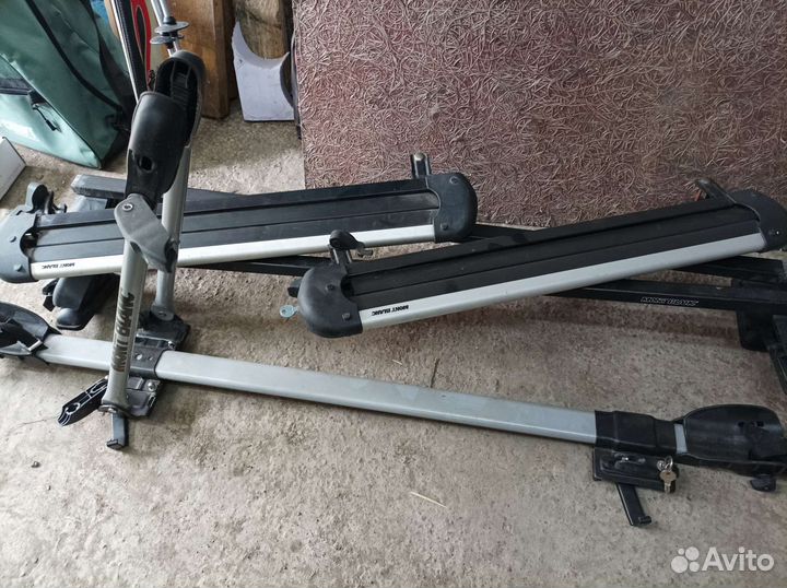 Крепления лыж, велосипед, поперечины (Mont blanc)