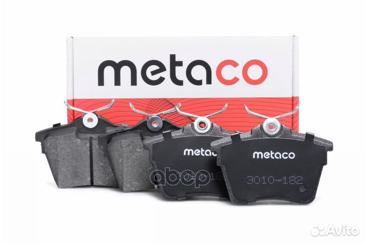 Колодки тормозные peugeot 407 04- задн. 3010182