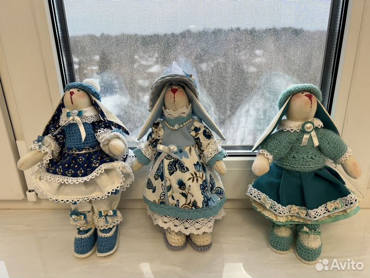 Заяц тильда ручной работы