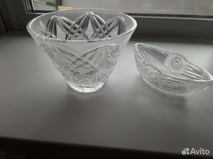 Ваза хрустальная СССР