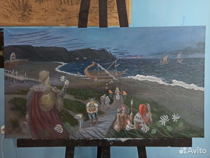 Морской пейзаж/Корабли/Бронь