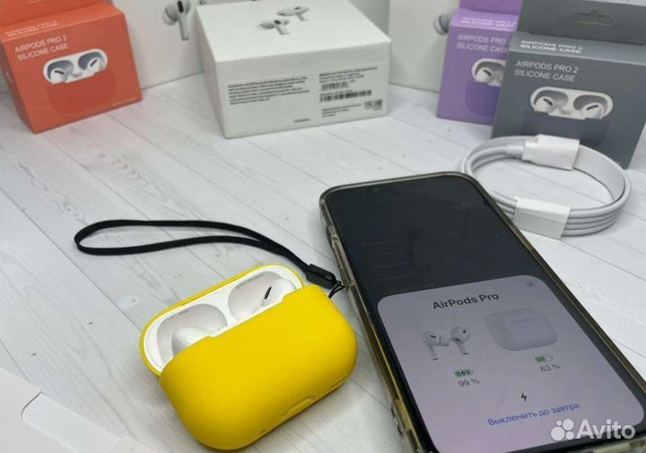 AirPods Pro 2 + чехол/доставка/гарантия