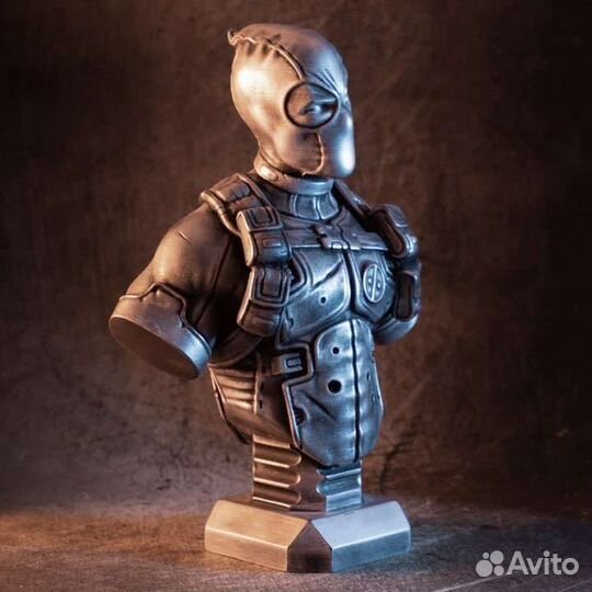 Фигурки Бюсты супергероев 4К 3D печать