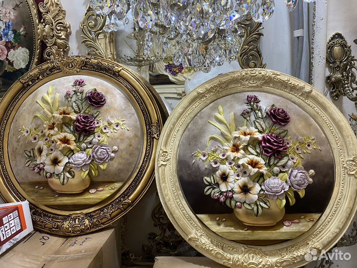 Картина из мраморной крошки