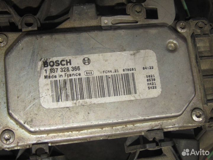 Вентилятор охлаждения Mazda 3 рест. BK Z60215025E