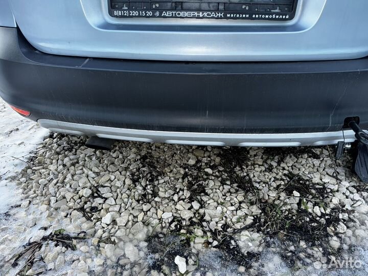 Бампер задний skoda yeti