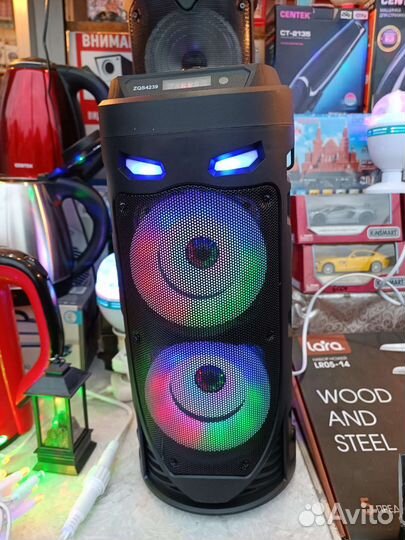 Bluetooth колонка караоке