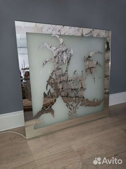 Арт-зеркало, с shadow fiend