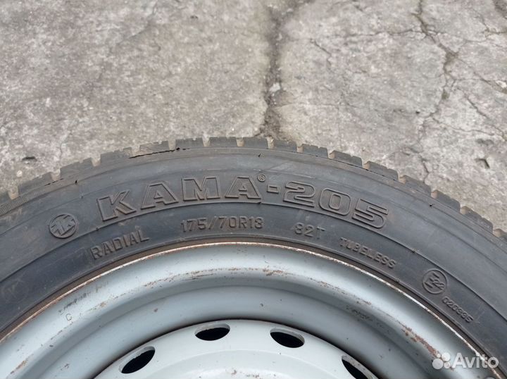 Колесо в сборе Кама-205 175/70 R13 Ваз