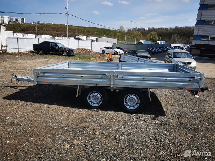 Прицеп двухосный 3.6х2.1 мзса 817739 исп 001