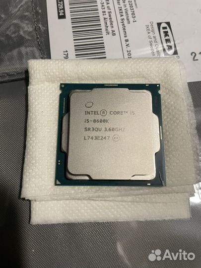 Процессор intel core i5 8600k