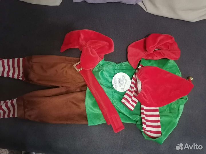 Костюм гнома, карнавальный, новогодний