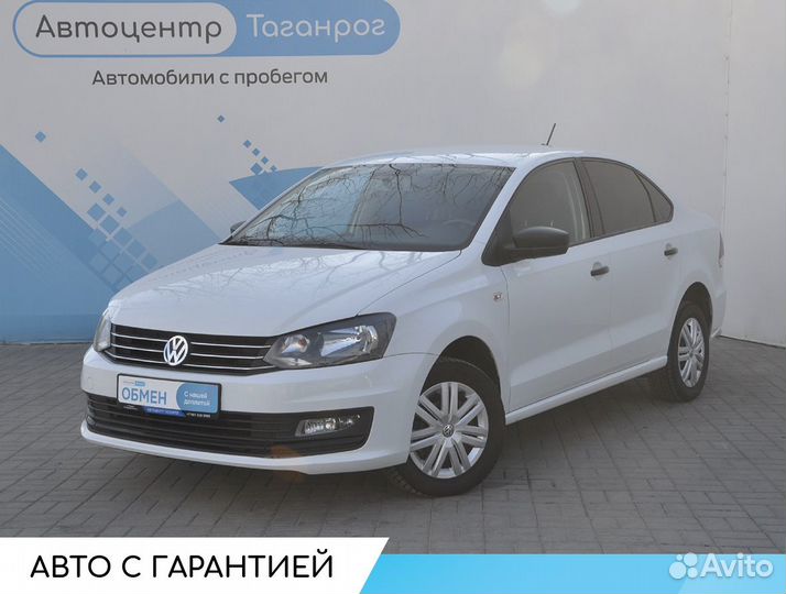 Volkswagen Polo 1.6 МТ, 2018, 75 000 км