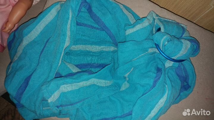 Слинго-шарф на кольцах