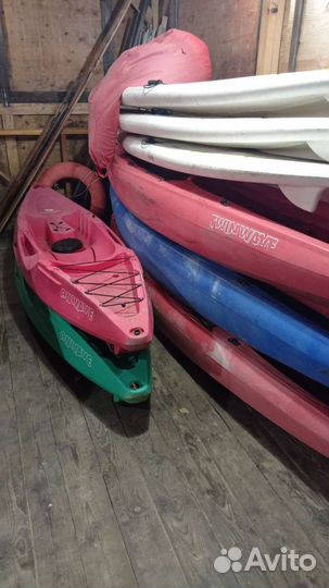 Каяки пластиковые для моря открытые