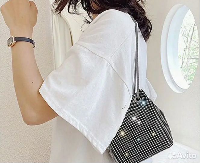 Сумка со стразами