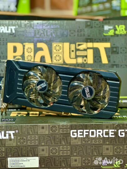 Видеокарта GTX Palit Dual 1060 3 gb